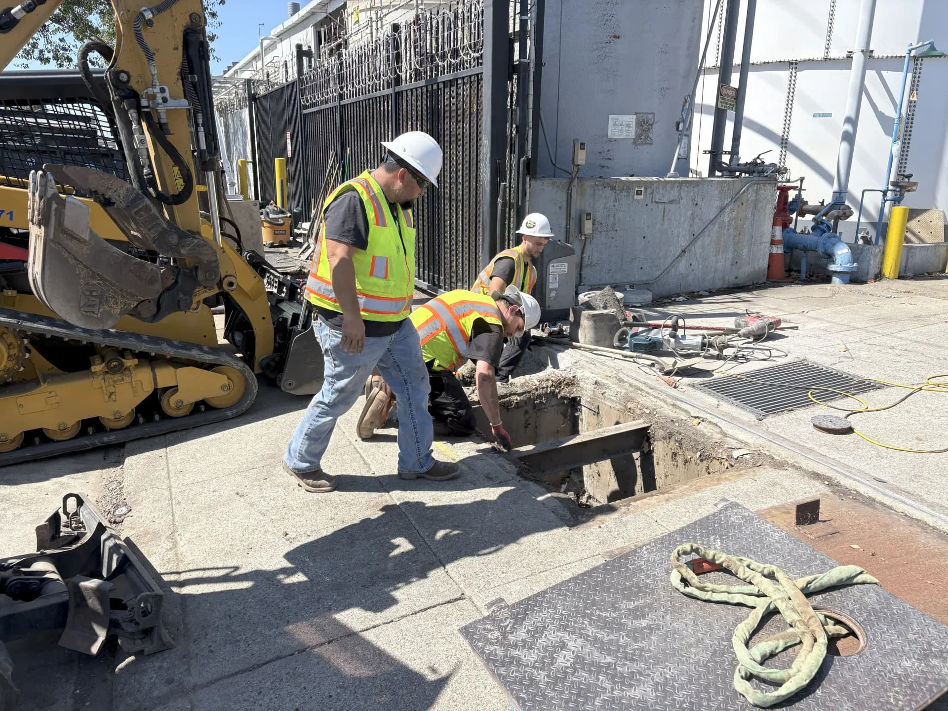 Guerra Bros. Plumbing team on a job site — serving homeowners, property managers, contractors, and commercial facilities